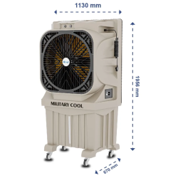 EQUIPO EVAPORATIVO MILITARY COOL 260L/23000 (IVORY) | Tienda Online Bio-Fan