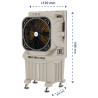 EQUIPO EVAPORATIVO MILITARY COOL 260L/23000 (IVORY) | Tienda Online Bio-Fan