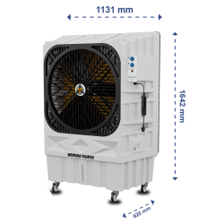 EQUIPO EVAPORATIVO WEATHER FIGHTER 120L/18000 (WHITE) | Tienda Online Bio-Fan