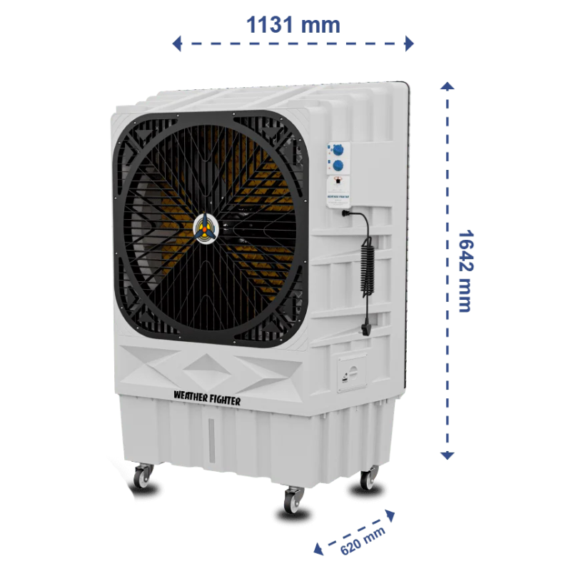 EQUIPO EVAPORATIVO WEATHER FIGHTER 120L/18000 (WHITE) | Tienda Online Bio-Fan