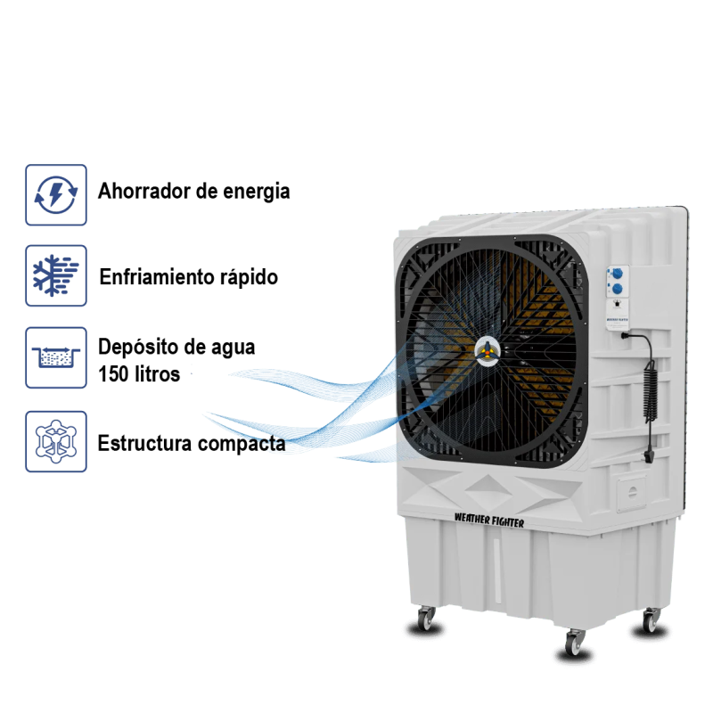 EQUIPO EVAPORATIVO WEATHER FIGHTER 120L/18000 (WHITE) | Tienda Online Bio-Fan